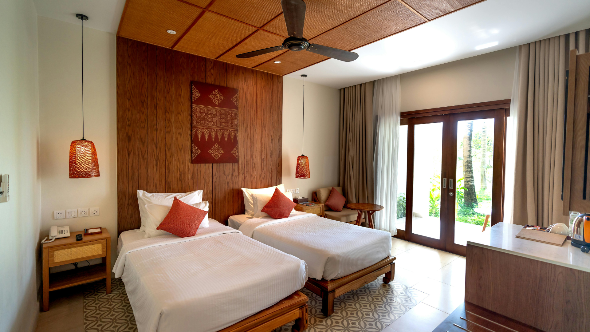 Quarto de hotel elegante